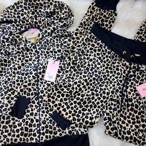 Juicy Couture leopard print tracksuit NWT